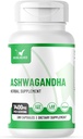 Ashwagandha w / Black Peper ekstraktas - 1400mg (100 Caps) Bendrijoje 124; 3rd Party Tised & Filler-Free - Vegan