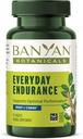 Banyan Botanicals Kasdienis Endurance - Ekologiškas Adaptagenų Priedas - Žoliniai Supermaisto produktai ir Adaptagenai energijos ir Focus - 90 tabletės - Ne GMO saugiai Sourced Vegan