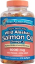 Pure Aliaska Omega-3 Wild Aliaskan Salmon Oil 1000mg 210 ct