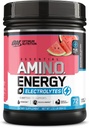Optimum Nutrition Eternal AMIN.O Energy & Electrolytes - Energija, Focus & Post- Workout Raumenų atkūrimas - Watermelon Pre- Workout Electrolyte Mill Drink - Watermelon Splash, 1.51 lb (72 Servings)