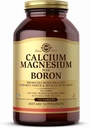 Solgar Calcium Magnesium Plus Boron - 250 Tablets - Non-GMO, Vegan, Gluten Free, Dairy Free, Kosher - 83 Servings