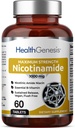 B-3 Nicotinamide 1000 mg 60 Tabs Extra stiprumo Lėtai atsipalaiduoti - Natūralus Flush- Free Vitaminas Formulės ® 124; Gluten- Free Nicotine Amide Niacinas 124; Palaiko odos sveikatą ® 124; ląstelių remonto parama