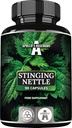 APOLLO 'S HEGEMONY Stinging Netle 500 mg - Didelio stiprumo ekstraktas DER 4: 1, 90 Vegan Capsules, 3 Mėnesių tiekimas, Žolinis priedas remti širdies ir kraujagyslių sveikatos