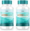(2 pack) AeroSlim kapsulės - AeroSlim maisto papildas pažangios svorio sveikatos, Maksimalus stiprumas All- Natūralūs tabletes taikinių pilvo riebalų, Svorio valdymo formulė, Aero Slim (120 kapsulės)