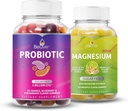 BeLive Probiotic and Magnesium Bundle for Digestive Health, Overall Gut Health, Inmune Support, Relaxation and Better Sleep