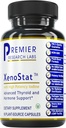 Premier Research Labs XenoStat - Skydliaukės funkcijos & Hormono palaikymas - su Chlorella, Hyssop Herb, Milk Thistle & Reishi Mushroom - Kosher - Vegan - 90 Plant- Source Capsules
