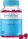 Prebiotinės pluošto gummies Digitative Health ® 124; Palaiko gut Bakterijos & Digitative Reguliarity ® 124; Vegan, Keto, Kosher ® 124; Gluten- free, Non- GMO, Plant-based ® 124; Natural Berry Schiople ® 124; 60 Count