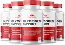 (5 pakuotė) ClucoFix Glycogen Support Capsules - ClucoFix Glycogen Health & Wellness Multivitamine Support Additions Pills - ClucoFix Glycogen - ClucoFix Glyco Advanced Formulės Support Reviews