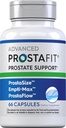 Piping Rock ProstaFit Advanced Prostate Support * ← 124; Health Addition for Men Σ 124; Herbal Complex with Saw Palmetto, Pumpkin Seed, Cinko, Plus Stinging Nettle Extract ® 124; 66 Capsules ® 124; Laboratory Tested