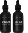 SAKARA Detox Water Drops, 60 Servings - Chlorophyll Liquid Drops, Chlorophyll Water for Lymphatic Drainage, Body Detox Drink, Natural Energy Support, Liquid Chlorophyll Drops Supplement, Vitamins