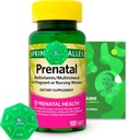 Prenatal Multivitaminas / Multimineraline 100 tablečių su Bundle Exclusive vitaminai ir mineralai - nuo A iki Z -Better Ligth & Spring Guide + Savaitinis pil Organizatorius (3 prekės)