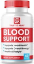 (1 Pack) Trusted Relief Blood Support Capsules, Trusted Relief Capsules All Natural Formula for Stable Levels & Healthy Circulation, Premium Supplement (60 Capsules)
