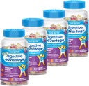 Digital Advantage Kids Natural Fruit Favors Probiotic Gummies for Kids Ockasional Bloating, May Pilve Discomforce & Gut Health, 60 Count Gummies (4 paketai)