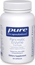 Pure Encapsulations Pancreatic Ferzyme Formulė - Digestive fermentai - Sustiprėja Gut Health * - Tikslinis pristatymas kapsulės - Gluten Free & Non-GMO - 60 kapsulės