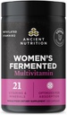 Senovės mityba Multivitaminų moterims, Moterų Fermentuota multivitaminų su vitaminu C, D, K, Cinko & Magnis, Imuninė parama, Vegan, 60 Ct