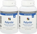 Polivite Pro Multi- Vitaminų (A tipo) 120 kapsulių - 2 rinkinys
