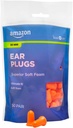 Amazon Basic Care Soft Foam Earplugs, 100 Count (1 paketas 50 poros)