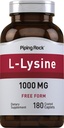Piping Rock L- Lysine 1000mg