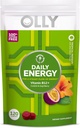 OLLY Daily Energy Gummy, Kofeinas nemokamai, Vitaminas B12, CoQ10, Goji Berry, Suaugusiųjų Chewable papildas, Tropical Schior - 120 Count Pouch
