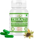 Natural and Pure Herbal Trikatu (Pippali, Kali Mirch, Sonth) Extract Capsules | Highest Potency, 100% Herbal Product | Pack of 60 X 500 mg. Veg. Capsules (Pack of 1 Jar)