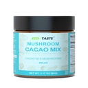 ECO-TASTE Mushroom Cacao Mix, Mushroom Extract 1000mg, Vegan & Gluten-Free Coffee Alternative, 3.17oz (90g)
