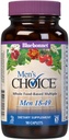 Bluebonnet Nutrition Men 's Choice Wall Food- Based Multiple for Men 18- 49, 90 Count