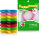 24 Pack Mosquito Repellent Bracelets, Individualiai Wrapped Repellent Wristbands, DEET Free, Natural and Waterstanding Band