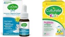 Culturelle Baby Immune & Digestic Support Probiotic + Vitaminas D lašai, 30 Dienos tiekimo vaikams Probiotic + pluošto paketai, 24 Skaičiavimas
