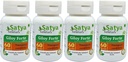 Giloy Forte Capsules 500 mg. 60 Veg. Capsule | Guduchi (Tinospora Cordifolia) Extract Capsules for Men and women | Indian Ayurvedic Herbal Supplement/Remedies (4 Bottles of 60 Capsules)
