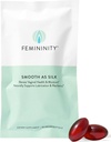 Femininity Smooth as Silk 30-Day Refill for Vaginal Dryness (60 Softgels) – Sea Buckthorn Oil with 365mg Omega 7 + Omega 3 and Omega 9
