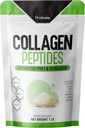 Probase Nutrition Collagen Peptides milteliai (Type I, III) odos plaukų nagų sąnarys, hidrolizuotas geriau kolagenas Absorbcija, Ne GMO Išgrynintas, Keto Friendly ir Gluten Free, Balta, 16 Oz