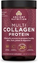 Senovės mitybos hidrolizuotas Collagen Peptides milteliai, Unflavored Multi Collagen miltelių pakuotės moterims ir vyrams su vitaminu C, 24 Paslaugos, Palaiko odos ir nagų, Gut Health