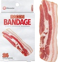 BioSwiss Kids Bandages, Bacon Formuotas savarankiškai lipnus Bandage Set, Latex Free, Sterili Žaislinė priežiūra, 24 Skaičiavimas