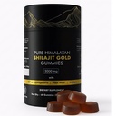 Pure Himalayan Shilajit Gummies Gold Quality 124; su Ashwagandha & Fulvic Acid Bendrijoje 124; Sugarinė energija, Staina & Imuninė parama vyrams ir moterims 124; 85 + Sekti mineralus 124; Non- GMO & 100% Natūralus 124; 60 Count