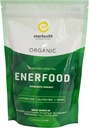 Botanikos Enerfood milteliai Geriamasis mišinys - Sumaišyti 20 Ekologiškas Superfood turtingas chlorofilas, Vitaminai, Antioksidantai, Bioflavonoidai, Geležis, ir mineralai Detox, Energija, sveikatingumas - 14.1 oz