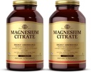 Solgar Magnesium Citrate - 120 Tablets, Pack of 2 - Supports Nerve & Muscle Function - Highly Absorbable - Non-GMO, Vegan, Gluten Free, Kosher - 120 Total Servings