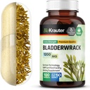 Bladderwrack kapsulės 1200 mg - 100 Count - Formulė iš natūralaus jūrų šaltinis jodo - Vegan Bladderwrack miltelių kapsulės