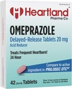 Omeprazolo 20 mg 12, 4; Heartburn Relief Medicine Bendrijoje 12, 4; Vėluoto paleidimo rūgštinis reduktorius tabletė 12, 4;