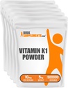 BulkSupples.com Vitaminas K1 Milteliai - Vitaminas K1 Kaulų ir širdies sveikatos palaikymui - Gluten Free, 10 mg vienam serviniam, 1kg (2,2 lbs) (pakuotė 1)
