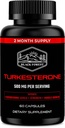 Black Forest Turkesterono priedas 500mg Kapsulė (didžiausias grynumas 95% ekstraktas) 2 Mėnesiai Pasiūla (500 mg Turkesterono iš 526mg Ajuga Turkestanica) Panašus į Ecdysterone stiprumo ir raumenų augimo
