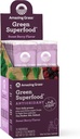 Nuostabus žolės žalia Supermaisto antioksidantas: Super žalieji milteliai su Spirulina, Elderberry & Probiotics, Sweet Berry, 15 Paslaugos