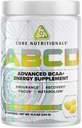 Pagrindinis mitybos produktai Platinum ABCD Advanced BCAA Energy Addition, Gerina Endurance, Recovery, and Focus 30 Servings (Lemon Drop)