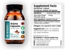 DR WAKDE 's Arjuna Capsules (Terminalia arjuna) SmithKline 124; 60 Veg Caps (124; Ayurvedic Addition) Ş124; Vegan 124; 100% Žolinių 124; Kiekio Nuolaidos ® 124; Tą pačią dieną išsiuntimas
