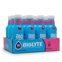 BIOLYTE Electrolyte Drink - Doctor- Formuluota Hidration Drink, Electrolytes Water, Chemoterapija turi Haves moterų ir vyrų, Rehidratacija IV Skysti butelyje - Vaisių punch, 16 Fl Oz (12 rinkinys)