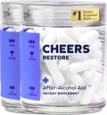 Cheers Restore 124; Addition with DHM + L- Cysteine ® 124; Feel Better After Dorning & Support Your Life ® 124; 24 Supply 124; Dihydrmyricetin, Cysteine, Milk Thistle, Prickly Pear, B- Vitaminai, Ginger
