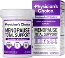 Gydytojo CHOICE menopauzė Probiotinis papildymas moterims - Palaiko Hormonų balansas, Karšti mirksi, Naktinis prakaitavimas, Svorio valdymas, Bloating & gut Health - su juoda kohosh, Resveratrol + - 45ct