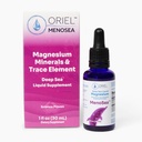 Oriel Skystas magnio lašai Menosea, Greita Absorbcija, Nemokama Jonų Magnis, Mineralai ir 78 Sekti elementai, Palaiko Menopauzė Sveikatingumo, Skatina balansas, Sveikatingumo, 30ml, 30- Dienos tiekimas