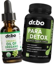 Oregano Oil Organic Liquid Drops & Gut Health Caps - Oregano Drops aliejus tinktūra ekstraktas & Žarnyno piliakalniai Žolė Wormwood Black Walnut Cloves Immunal Support - Žolinių Ekologiškas
