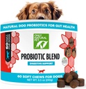 Tik natūralūs augintiniai Probiotiniai šuo ir katė priedas - Digitative & gut Health Enzyme Formulės, Puppy & Canine Digitative Chews, Geriausias Stomach Relief & Gas Aid - Minkšti Chews, 60 Skaičiavimas.
