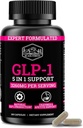 GLP-1 Supplement Support (GLP-1 Supplement Women) GLP Activate with GLP-1 Probiotic & Green Tea Extract (5 in 1 GLP-1 Booster) 3260mg Per Serving (1 Month Supply) For Metabolism Support